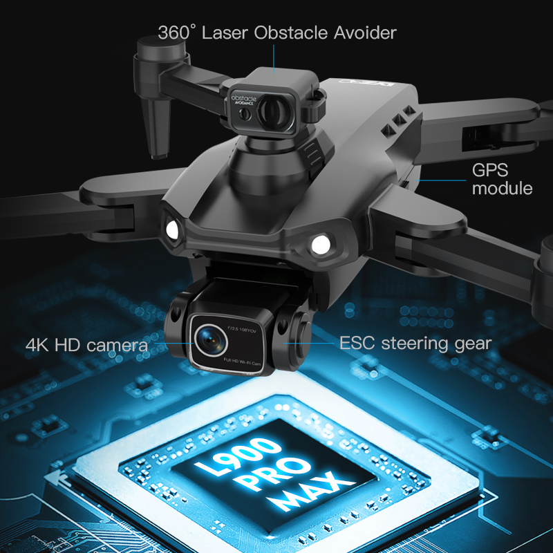 L900 Pro SE MAX GPS Drone 4K P - огляд і ціна Drone Surveying