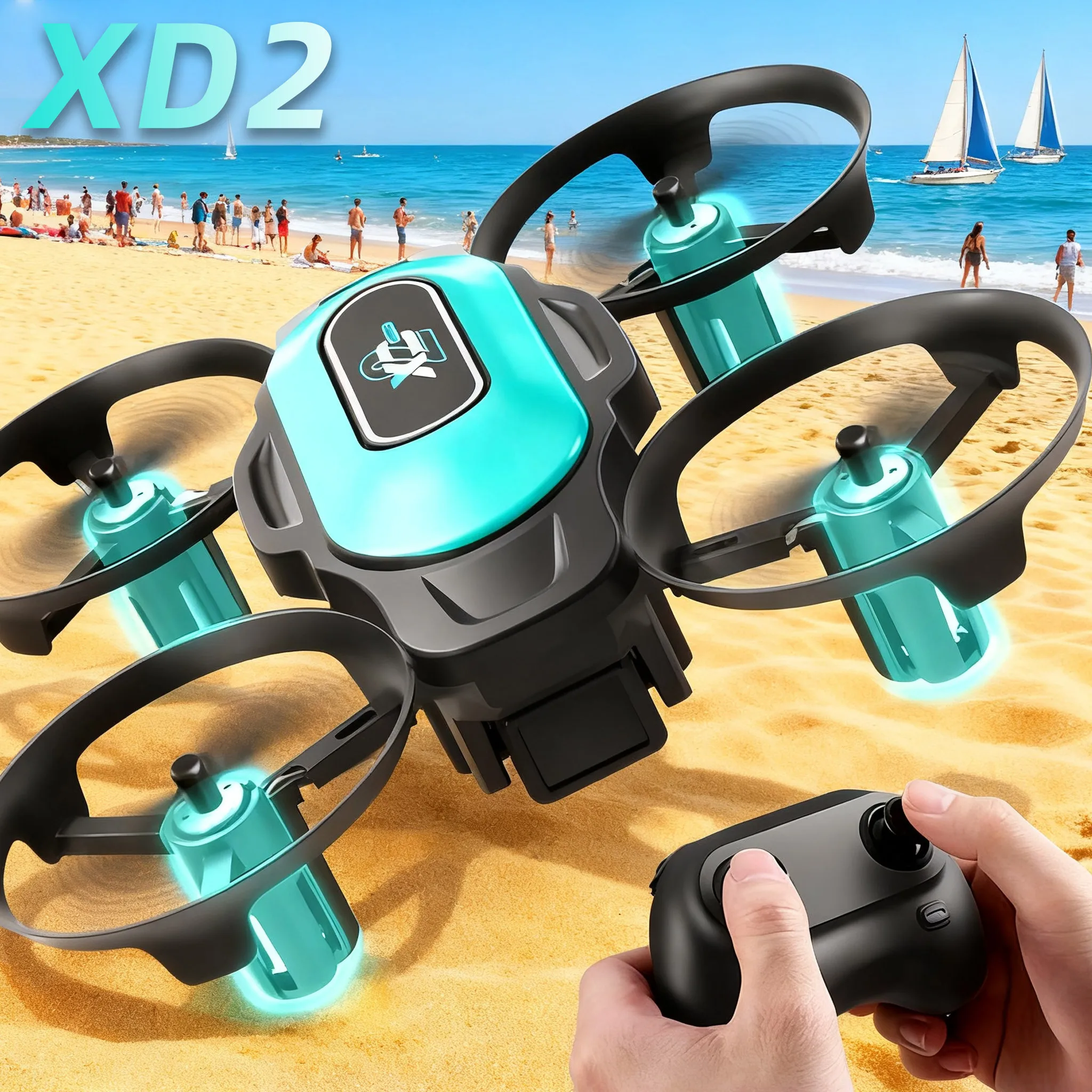 XD2 Mini Drone, 360° Stunt Fli - огляд і ціна Drone Video Production