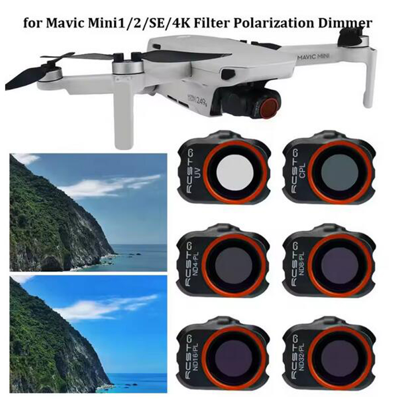 Drone Filter For DJI Mini 2/Mi - огляд і ціна Drone Video Production