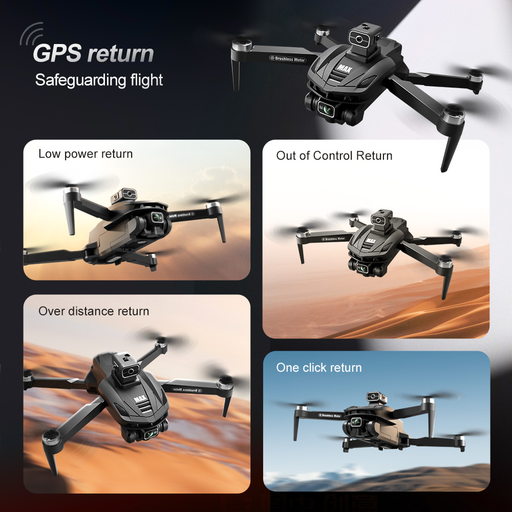 V168 PRO Max GPS Drone 8K Prof - огляд і ціна Drone Cinematic