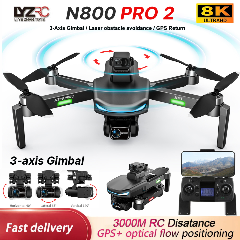 N800 PRO 2 GPS Drone Professio - огляд і ціна Drone Photogrammetry